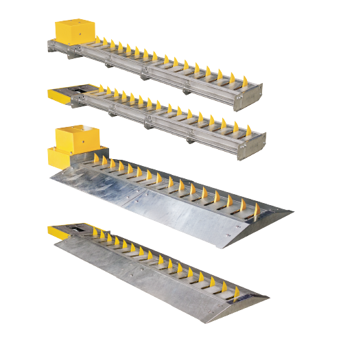 Roadway Spikes For High-Security Access Control